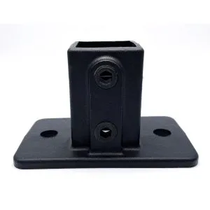 132 Rectangular Base Flange Square Fitting