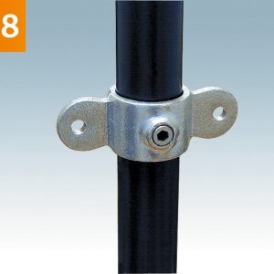 Key Clamp A38 Double Male Swivel